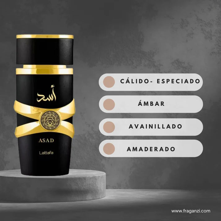 DUO PERFUMES ARABES EL Y ELLA ASAD + YARA