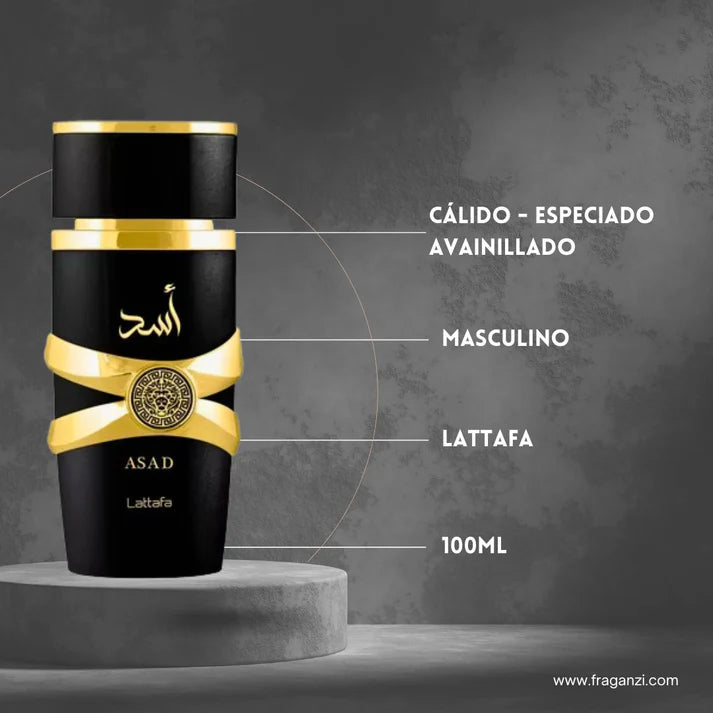 DUO PERFUMES ARABES EL Y ELLA ASAD + YARA