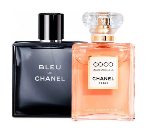 Duo Bleu chanel , coco Madmuaselle