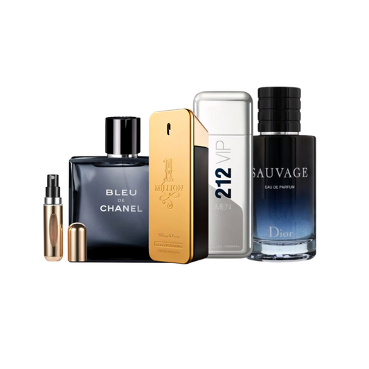 KIT SAUVAGE | 1 MILLON| 212 VIP| BLEU|GRATIS PERFUMERO