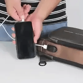 Mochila segura bloqueo con clave