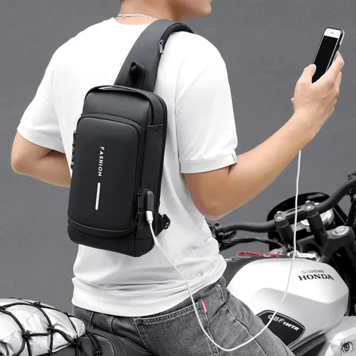 Mochila segura bloqueo con clave